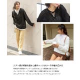 透かし編みニット リボン Vネック | ad thie | 詳細画像12 