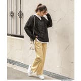透かし編みニット リボン Vネック | ad thie | 詳細画像14 