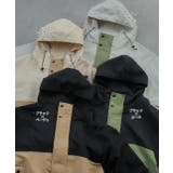 マウンテンパーカー ラグラン ドローコード モンスター フード | ad thie | 詳細画像65