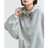 バルーンスリーブ ショート丈マウンテンパーカー | ad thie | 詳細画像11
