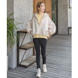 バルーンスリーブ ショート丈マウンテンパーカー | ad thie | 詳細画像27