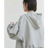 バルーンスリーブ ショート丈マウンテンパーカー | ad thie | 詳細画像38 