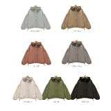 バルーンスリーブ ショート丈マウンテンパーカー | ad thie | 詳細画像63 