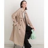 オーバーシルエット・キャンディースリーブ ステンカラートレンチコート | ad thie | 詳細画像11 