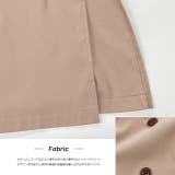 オーバーシルエット・キャンディースリーブ ステンカラートレンチコート | ad thie | 詳細画像17 