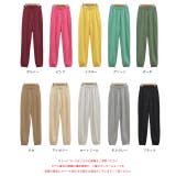 ジョガーパンツ スウェット カラー ML ゴム | ad thie | 詳細画像34