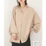 ボリュームスリーブ ビッグシャツ | ad thie | 詳細画像2 