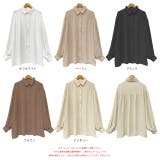 ボリュームスリーブ ビッグシャツ | ad thie | 詳細画像25 