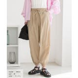 ワッシャー加工・タック ナイロンジョガーパンツ | ad thie | 詳細画像13 