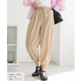 ワッシャー加工・タック ナイロンジョガーパンツ | ad thie | 詳細画像14 