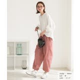 ワッシャー加工・タック ナイロンジョガーパンツ | ad thie | 詳細画像3 