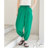 ワッシャー加工・タック ナイロンジョガーパンツ | ad thie | 詳細画像9 