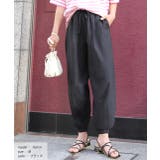 ブラック | ワッシャー加工・タック ナイロンジョガーパンツ | ad thie