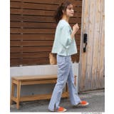 ワイドシルエットショート丈 シンプルTシャツ | ad thie | 詳細画像25 