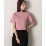 シンプル無地 ボーダー ショート丈ミニTシャツ | ad thie | 詳細画像26 