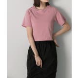 シンプル無地 ボーダー ショート丈ミニTシャツ | ad thie | 詳細画像39