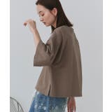 ワイドシルエット ショート丈Tシャツ | ad thie | 詳細画像52