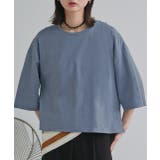 ワイドシルエット ショート丈Tシャツ | ad thie | 詳細画像57
