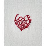 ハート刺繍 ワンポイントTシャツ | ad thie | 詳細画像25 