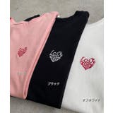 ハート刺繍 ワンポイントTシャツ | ad thie | 詳細画像27 