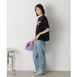 ロゴプリント ベーシックTシャツ | ad thie | 詳細画像12 
