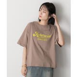 ロゴプリント ベーシックTシャツ | ad thie | 詳細画像15 