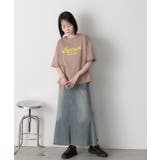ロゴプリント ベーシックTシャツ | ad thie | 詳細画像18 