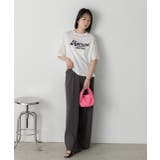 ロゴプリント ベーシックTシャツ | ad thie | 詳細画像2 