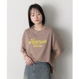 ロゴプリント ベーシックTシャツ | ad thie | 詳細画像20 