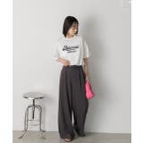 ロゴプリント ベーシックTシャツ | ad thie | 詳細画像6 