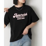 ブラック | ロゴプリント ベーシックTシャツ | ad thie