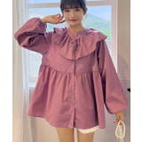 マルチWAY襟付きティアードシャツ | ad thie | 詳細画像5 