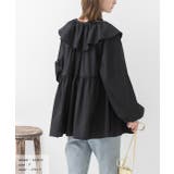 マルチWAY襟付きティアードシャツ | ad thie | 詳細画像9 