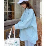 2タイプバンドカラーシャツ 無地 ストライプ | ad thie | 詳細画像7