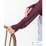 サムホールシアーハイネックロンT | ad thie | 詳細画像10 