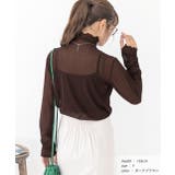 サムホールシアーハイネックロンT | ad thie | 詳細画像14 