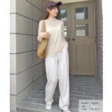 サムホールシアーハイネックロンT | ad thie | 詳細画像2 