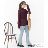 サムホールシアーハイネックロンT | ad thie | 詳細画像9 