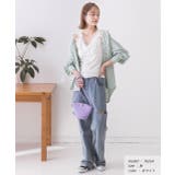 裾メロー・Vネック レースキャミソール | ad thie | 詳細画像2 