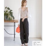 裾メロー・Vネック レースキャミソール | ad thie | 詳細画像20 