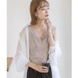 裾メロー・Vネック レースキャミソール | ad thie | 詳細画像21 