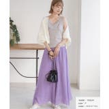 裾メロー・Vネック レースキャミソール | ad thie | 詳細画像30 