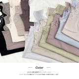 裾メロー・Vネック レースキャミソール | ad thie | 詳細画像31 