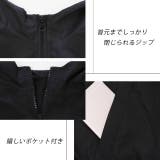フード付きバイカラーブルゾン | ad thie | 詳細画像10