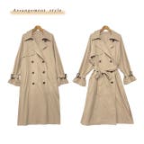 キャンディースリーブ ステンカラー トレンチコート | ad thie | 詳細画像11 