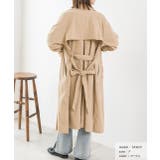 キャンディースリーブ ステンカラー トレンチコート | ad thie | 詳細画像4 