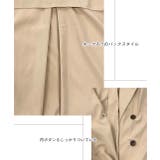 キャンディースリーブ ステンカラー トレンチコート | ad thie | 詳細画像7 