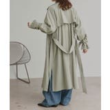 キャンディースリーブロングトレンチコート | ad thie | 詳細画像16 