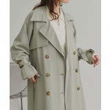 キャンディースリーブロングトレンチコート | ad thie | 詳細画像21 