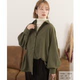 【2022AW新作】オーバーサイズ ピーチスキンシャツ 秋服 秋 冬服 冬 | ad thie | 詳細画像3